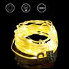 10M Outdoor Camping Lamp USB Charging Waterproof LED Fairy Lights with 8 Modes Folding Christmas Lights String Outdoor