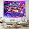 KPop Demon Hunters Print Tapestry - Portable Wall Decor Cloth, for Home, Dorm, Travel, Bedroom, Living Room - Ideal Birthday Housewarming Gift