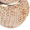 10 Pcs Spacer Beads Round Mesh Hollow Gold Plated   Spacer Beads   Hand Made Beading for Jewelry Making