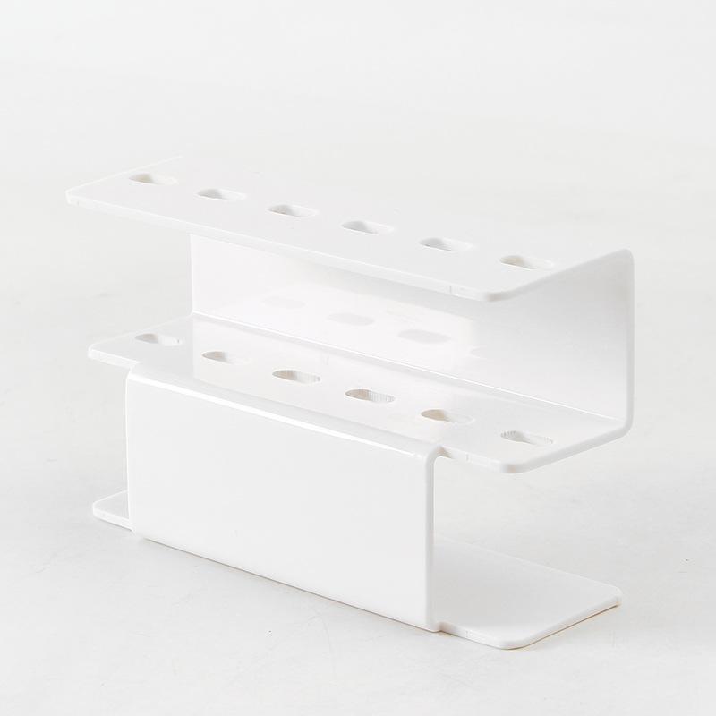 Acrylic Eyelash Tweezers Storage Holder Stand 6 Holes Convenient Tweezers Stand Shelf Hold Lash Extension Women Makeup Tools