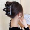 Five-Pointed Star Star Pearl Shark Clips Pentagram Star Pearl Hair Clips  Girls Gift
