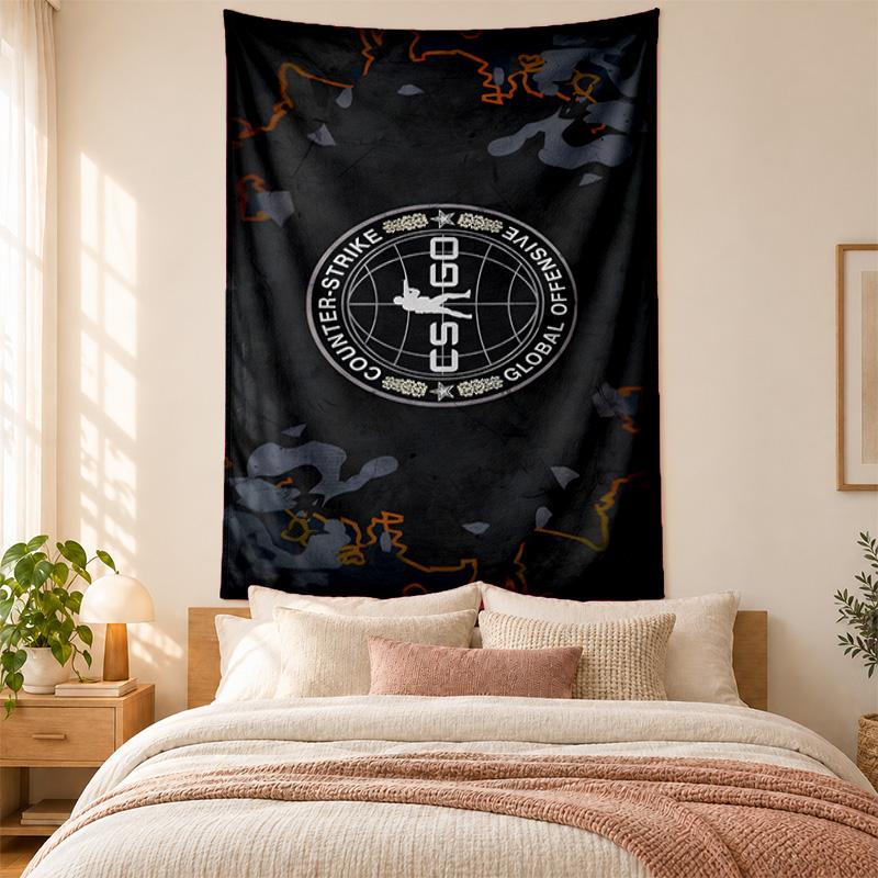 CS go Tapestry highquality for decorating living room bedroom dorm walls ideal as bedroom wallart orholiday gift