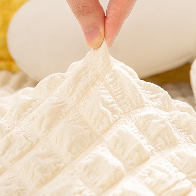 Seersucker Sofabezug All-Inclusive Universal Universal Stretch Sofabezug Bezugsstoff