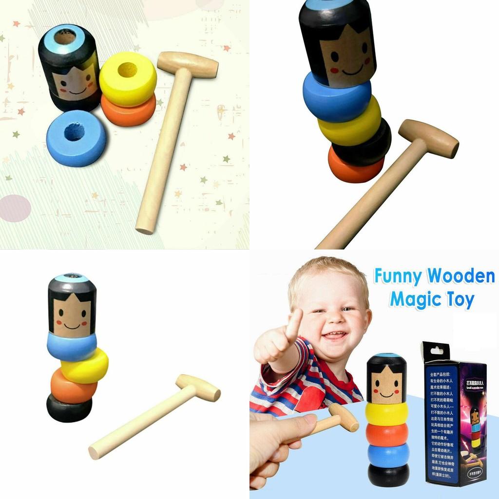 Immortal Daruma By Proma Magic Charming Wooden Toy For Engaging Imaginative Play
