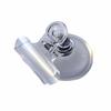 4Pcs Transparent Suction Cup Clip Detachable No Drilling Windshield Ticket Clip Reusable Multi-function Recipe Holders Holder