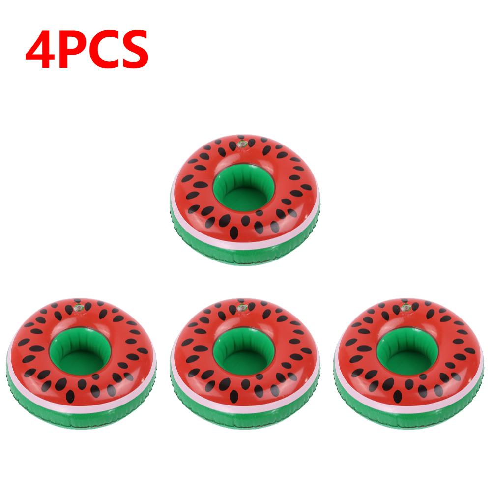 1-5PCS Inflatable Cup Holder Coconut Tree Style Inflatable Drink Coasters Cup Holder Float Cup Stand Pool Accessories