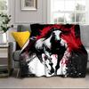 Blue Horse Dreams Blanket Flannel Blanket Throw Blanket Sofa Cover Blanket Soft Premium Blanket Picnic Blanket Tv Blanket Gifts