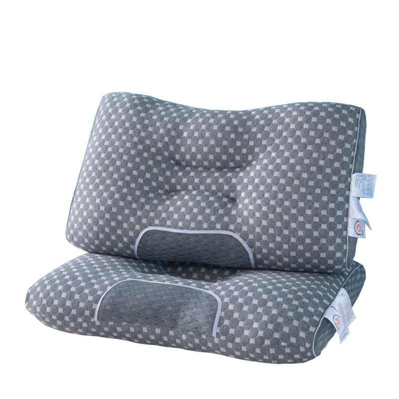 Breathable Neck Support Pillow With Massage Points Sleep Relief Single Use Adult Dorm Hotel Home