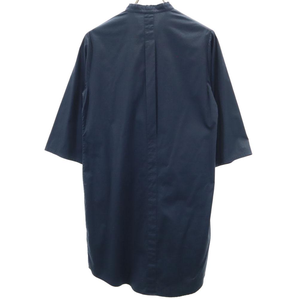 JIL SANDER made in Italy 7 minutes sleeve Band color Shirt dress 34 Women Used