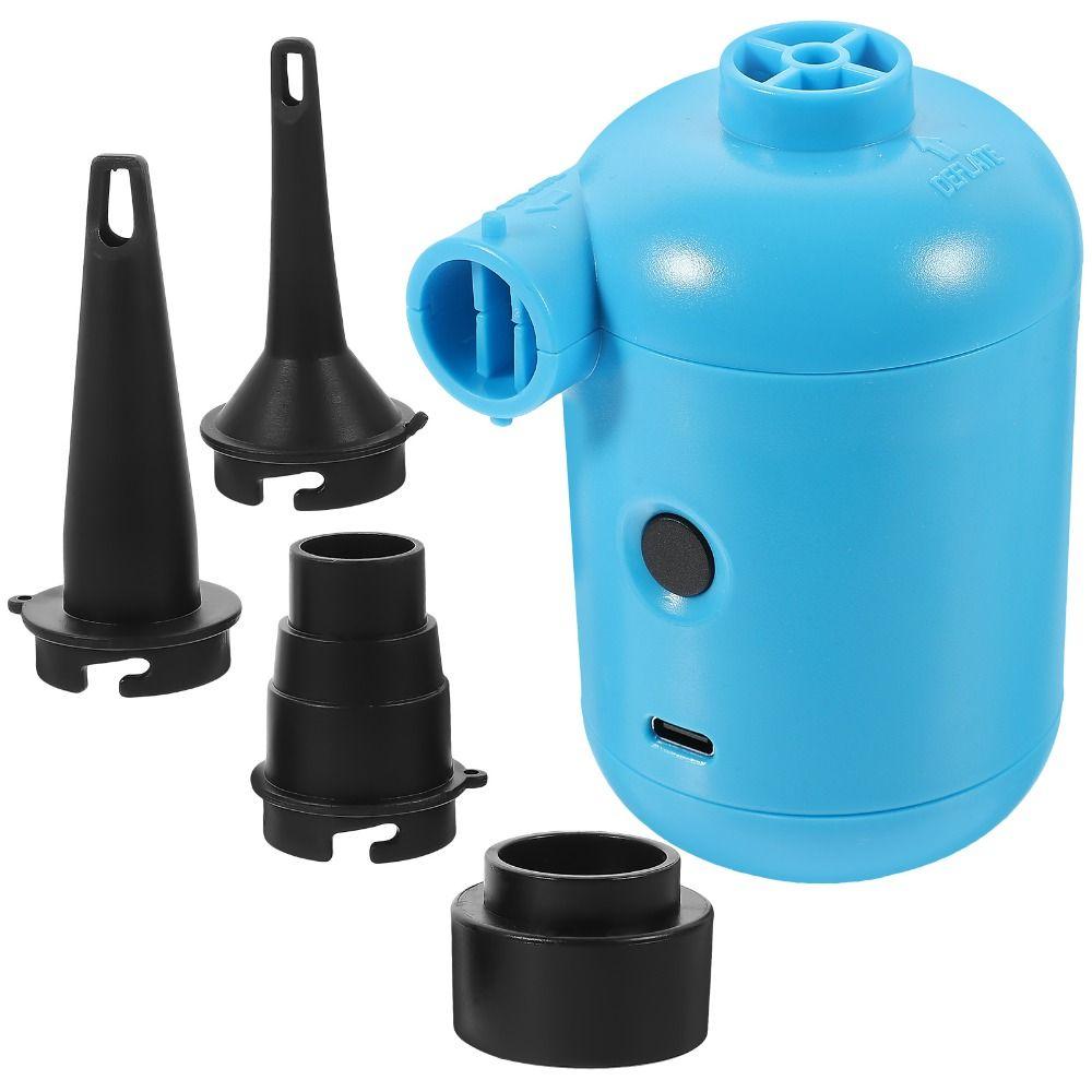 with 4 Connectors Electric Air Pump DC 5V Mini Air Pump Air Inflatable Pump  Rubber Boat