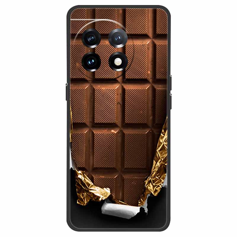 Für OnePlus 11 Hülle OnePlus11 5G Stoßfest Weiches Silikon TPU Rückseite für OnePlus 11 One Plus 11 5G Handyhüllen Niedliche Katze Wolf