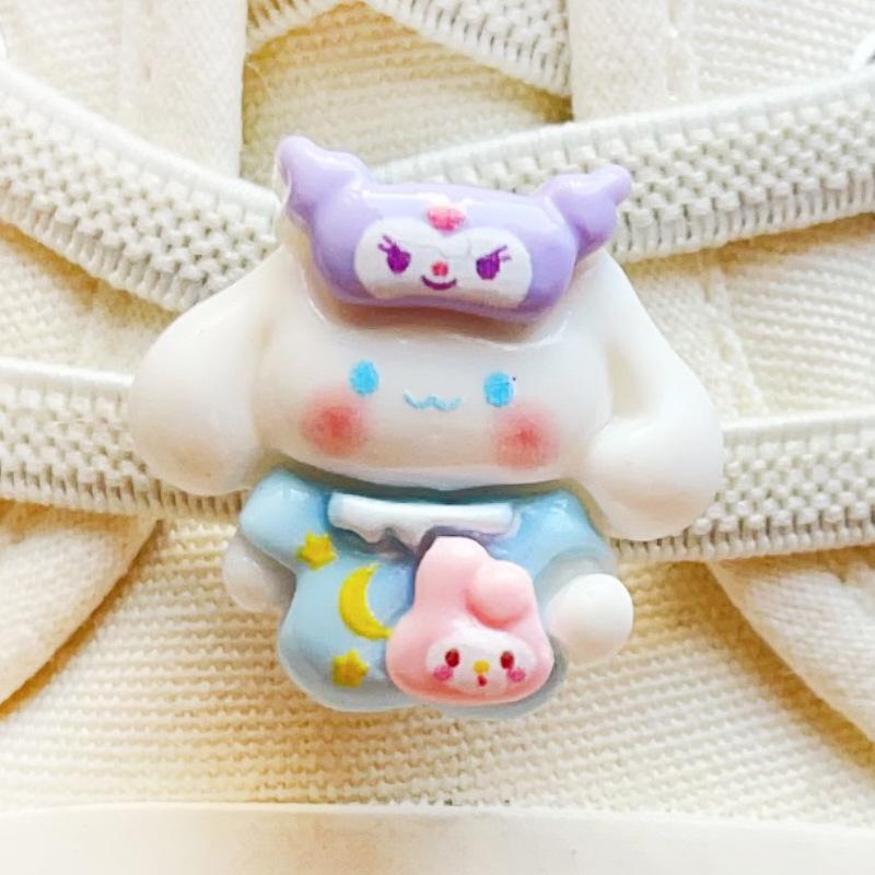 Kids Cartoon Shoelace Charms: Air Force 1 Resin Ornaments & DIY Accessories