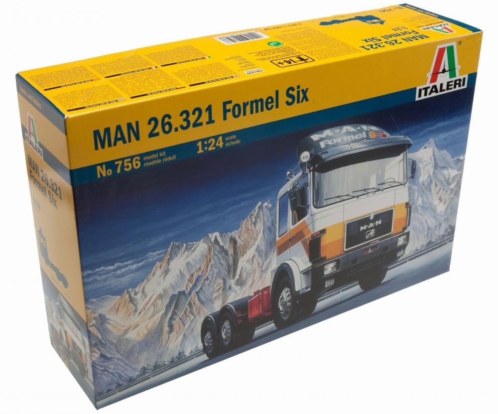 Platz Italeri Scale Formula 6 Plastic Model Kit IT756 1/24 MAN26.321