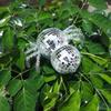 Mirrored Halloween Spiders Ornament For Fireplaces Displays Gift Bags And Themed Winter Party Decorations