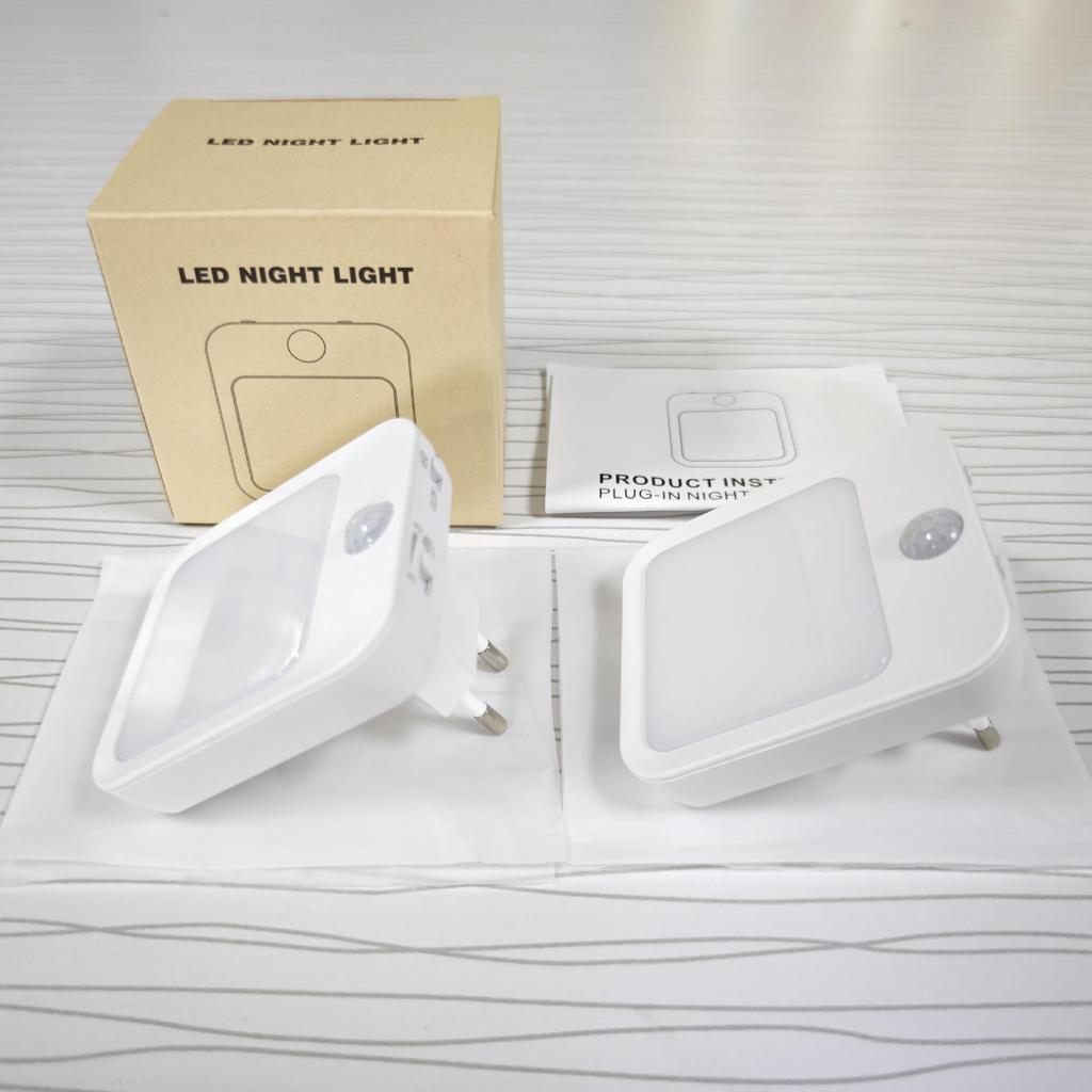 Wireless Smart LED Night Light with Motion Sensor & Battery Power for Hallway & Bedside