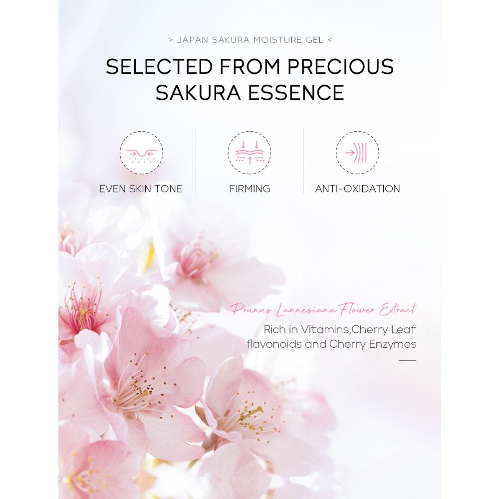 LAIKOU Cherry Blossom Hydrating Gel Cream Deeply Nourishes Skin, Repairs Dry and Rough, and Creates Hydrating and Elastic Muscles