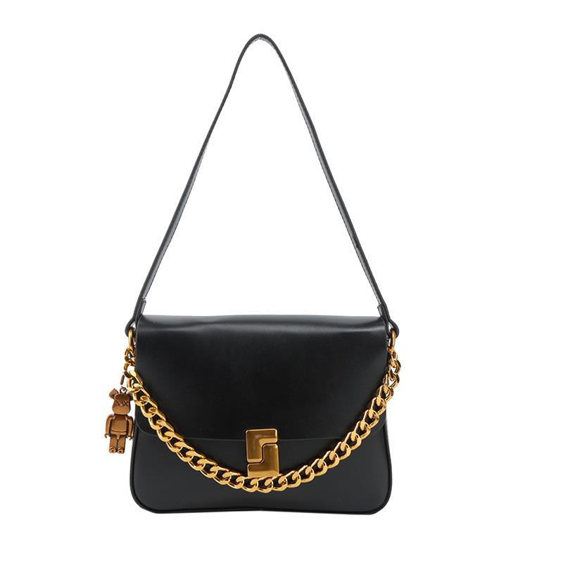 IELGY Ladies Messenger Bag All-Match Shoulder Underarm Small Square Bag