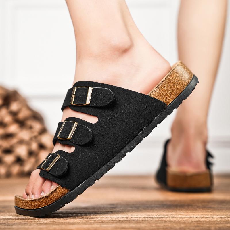 Fashion Summer outdoor slippers Comfortable and versatile style Leisure beach walking Couple casual shoes Daily Breathability Hot New