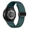 Genuine Leather+silicone Strap for Samsung Galaxy Watch 7 6 5 4 44mm 40mm 20mm Bracelet Galaxy Watch 6 4 Classic 47mm 46mm 43mm