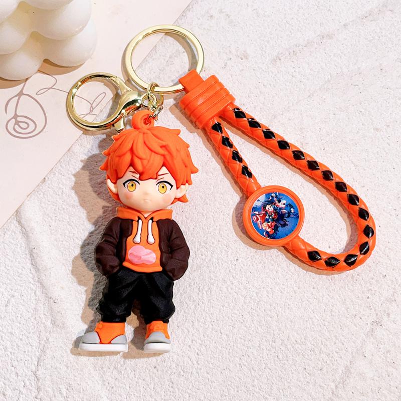 Demon Slayer Figure Ground Temperature Home Tea Stove Tanjiro Nezuko Money Model Pendant Demon Slayer Home Tea Fan Technique