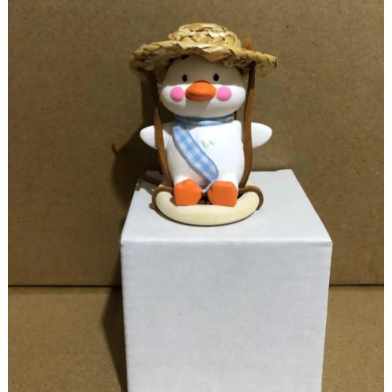 Cute swing duck for car, car interior rearview mirror hanging accessories