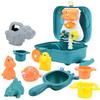 Bathroom Bath Children Trolley Case Set Baby Summer Vinyl Play Water Turn Music Beach Toys