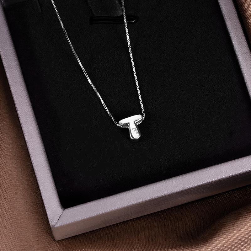 

Серебряное ожерелье с алфавитом Banyan Tree для женщин - уникальная подвеска-цепочка на ключицу 2022 года T