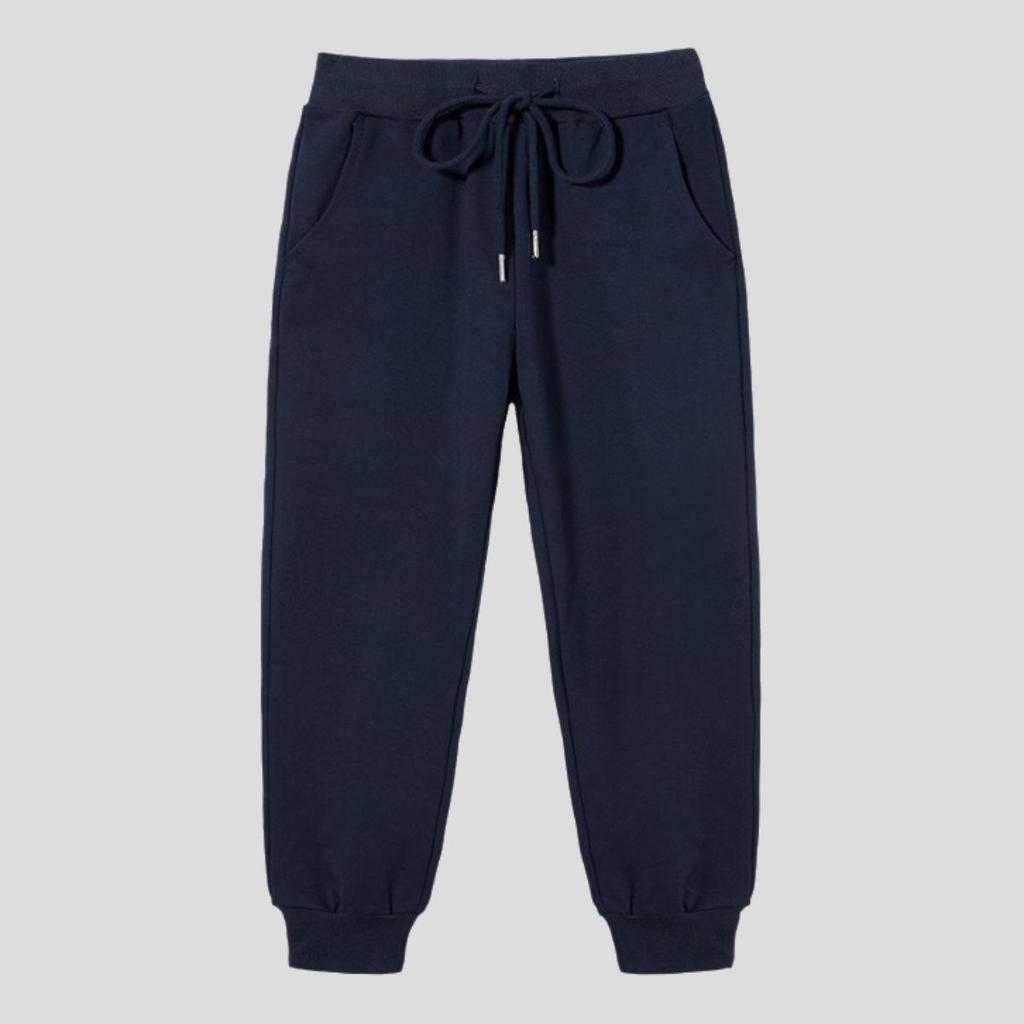 Navy Blue Plus Size Boys' School Uniform Pants - Extra Large
