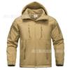 Soft Shell Suit Men's Outdoor Sharkskin Velvet Thermal Jacket