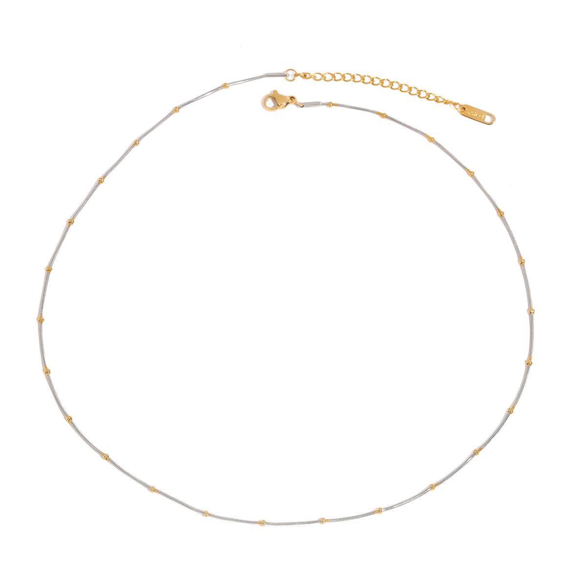 

Yori Valentine s Day Gift Distinctive Glossy Stainless Steel Necklace Hypoallergenic Temperament Jewelry 2025