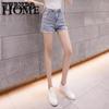 WTEMPO Denim Shorts Women's Summer Loose High Waist Shorts Breathable Fashion Slim Wide Leg Pants