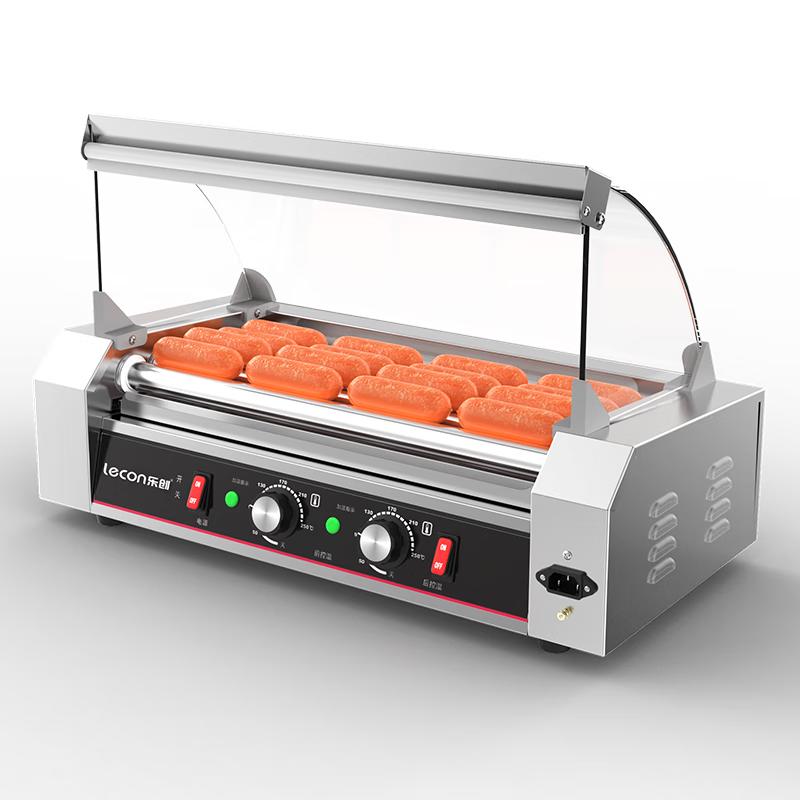 Lecon Commercial Hot Dog & Sausage Roller Grill
