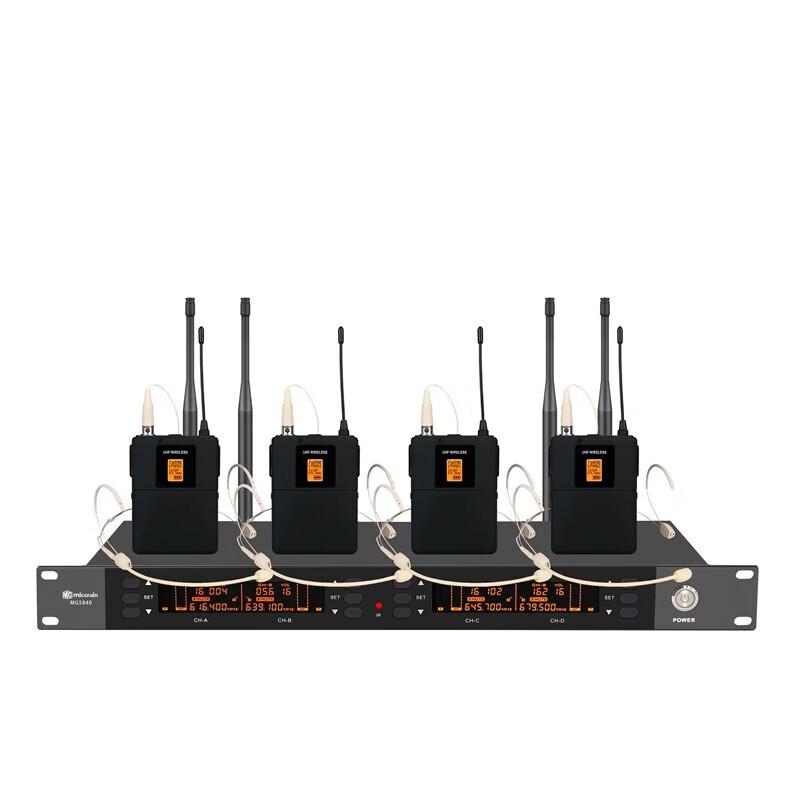 Micgrain MG5840 4-Channel Wireless Microphone System (CN version)