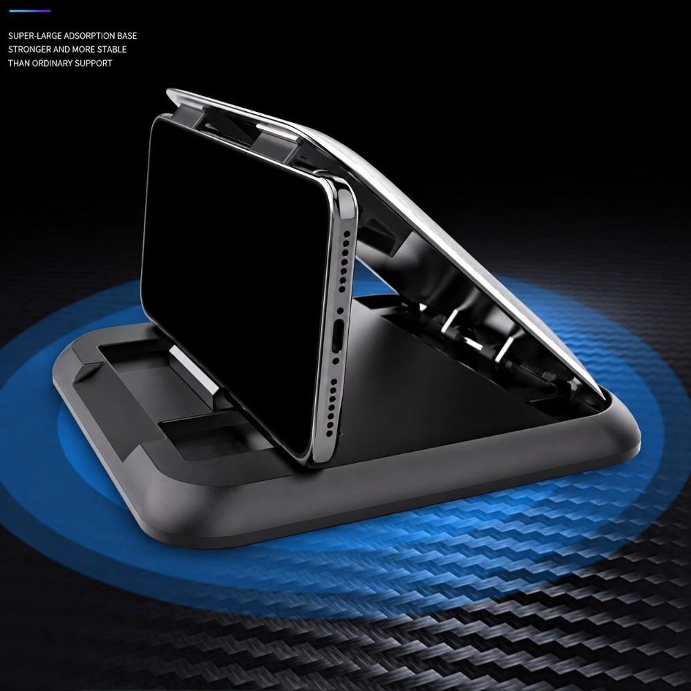 Adjustable Car Phone Holder Foldable Phone Mount Car Supplies Dashboard Phone Stand  Car