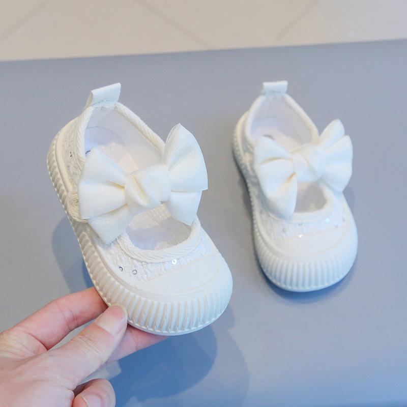 

Весенне-осенние туфли для малышей с квадратным носком, туфли для малышей, противоударные, с бантом, детская обувь, обувь для девочек, туфли принцессы, дышащие парусиновые туфли Size 18-23, please take 6 pairs