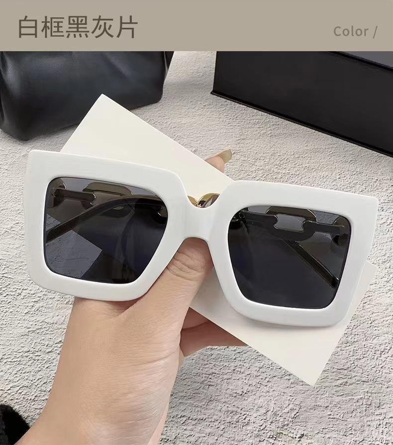 

Women S Chain Box Uv Protection Sunglasses Fashion High-End Women S Sunglasses