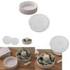 Tray Silicone Mould Flower Pots Molds Round Storage Bowl Molds Decoration
