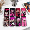 J-Junko Anime Enoshima-JEES Phone Case Black Silicone Soft For Samsung S25,S24,S21,S22,S23,S30,Ultra,S20,Plus,Fe,Lite