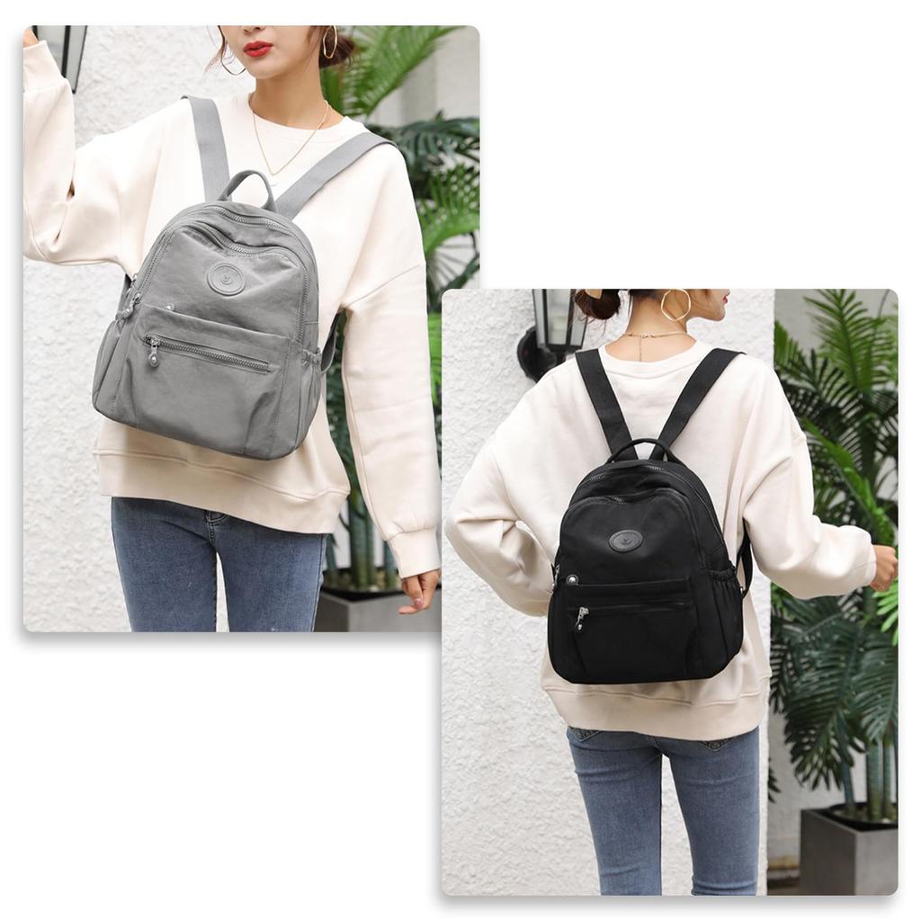 NOTAG Nylon Mini Size M Women's Backpack, Girls' Handbag, Backpack, Small, Waterproof, Casual, Travel, Commuting, School, Cute, Stylish, Gift,