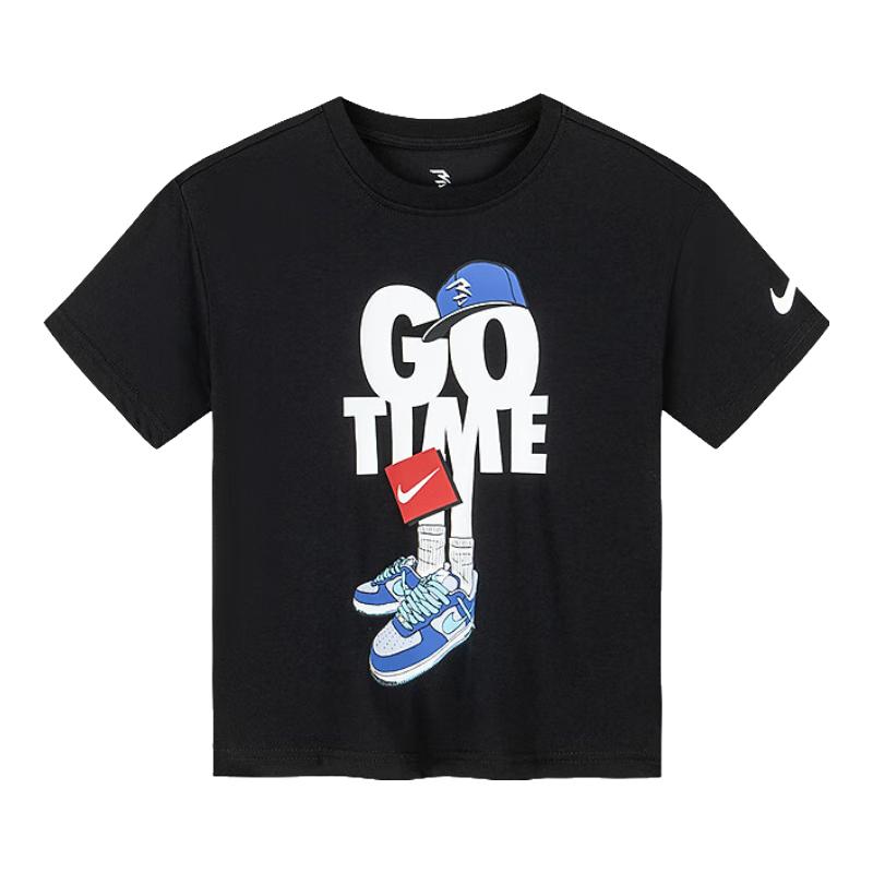 

Nike Kids Cartoon Logo Short Sleeve T-Shirt M