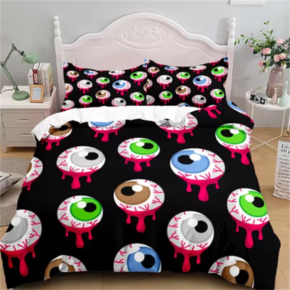 Aliens Children Duvet Cover Set Uk Single Double Queen Us Twin Full King Size Bed Linen Set