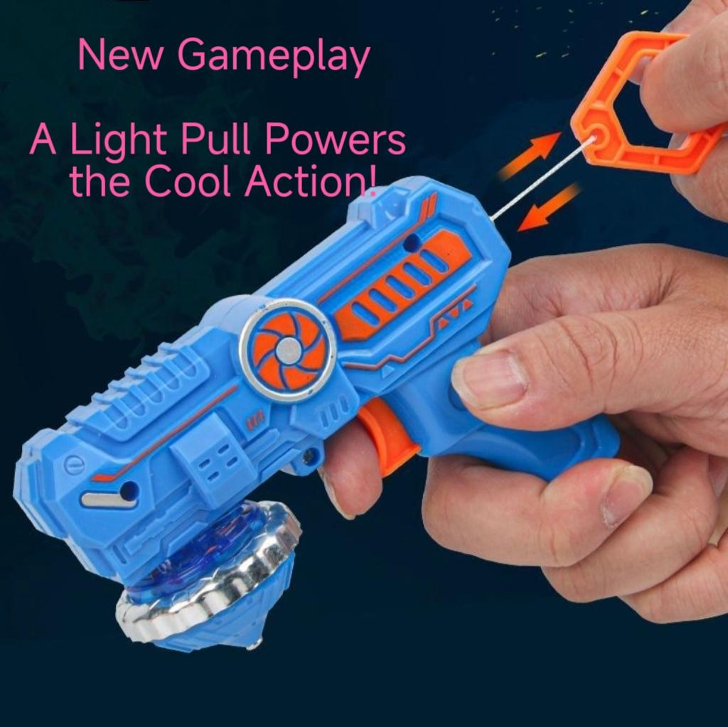 Magic Spin Battle Top - Duel & Glow Launcher Set