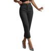 New High-Waisted Slimming Cropped Suit Pants, Business Casual Commuter Trousers for Women, Versatile European & American Style