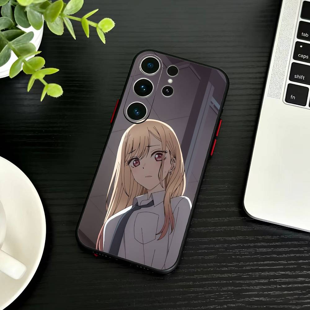 H-Darling Marin Kitagawa Bunte Silberne Handyhülle Für Samsung S26,S25,S24,S23,S22,S30,S21,Ultra,Plus,FE 5G Schwarze Weiche Hülle