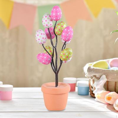 Juego de Decoración de Jarrón de Espuma para Celebraciones de Pascua