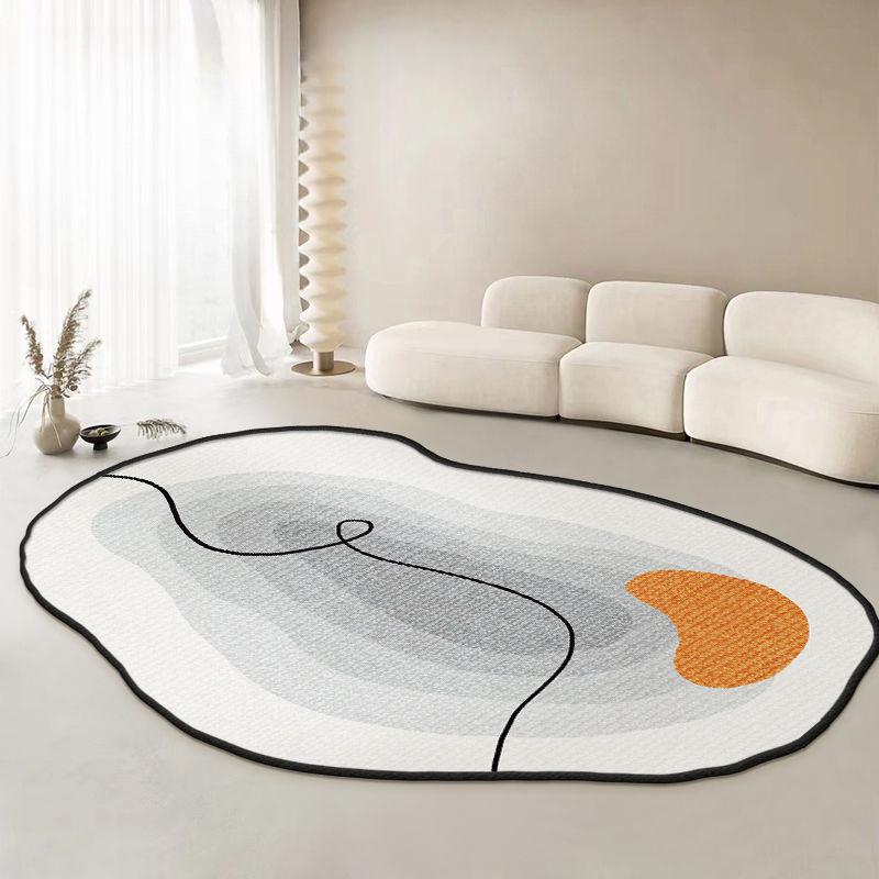 Простой современный нестандартный спальня гостиная диван журнальный столик большой площади ковер противоскользящий 80 * 160cm
