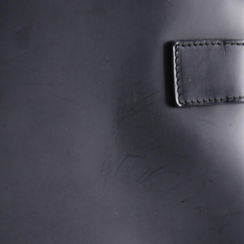 Salvatore Ferragamo Gancini Handbag AQ-21 0167 Black Leather Women Used