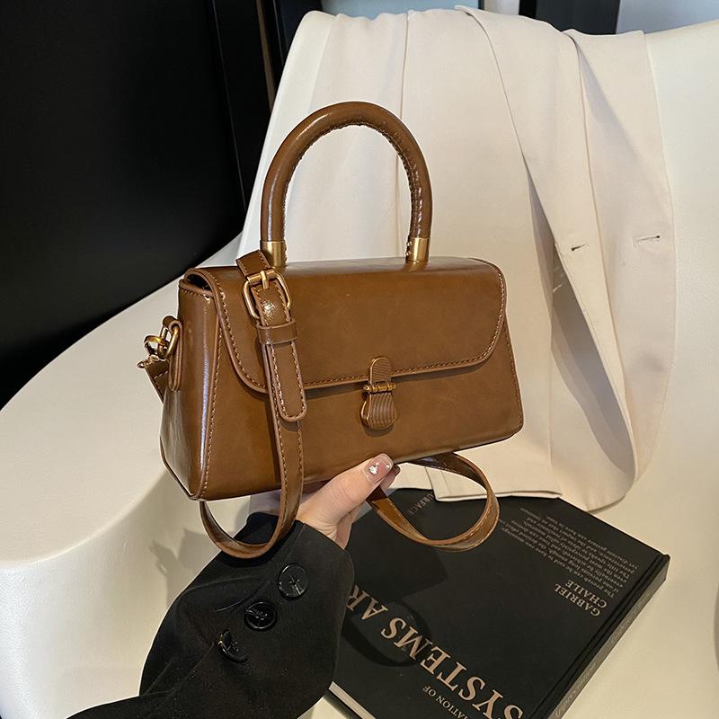 Kleine Tasche Damen Herbst und Winter vielseitig neu modisch schlichte Umhängetasche Damen Arbeit kleine Tasche