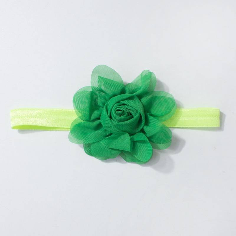 New children's chiffon flower headband, baby jewelry, baby jewelry, children's headband 11 colors