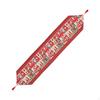 Christmas Table Cloth Gifts Decor Washable Festive Colorful Multipurpose Reusable Desk Runner for
